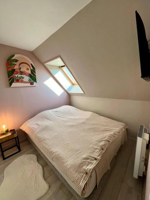 Appartement Duplex Cosy Avec Vue Mer à Cucq Extérieur photo