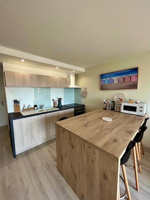 Appartement Duplex Cosy Avec Vue Mer à Cucq Extérieur photo